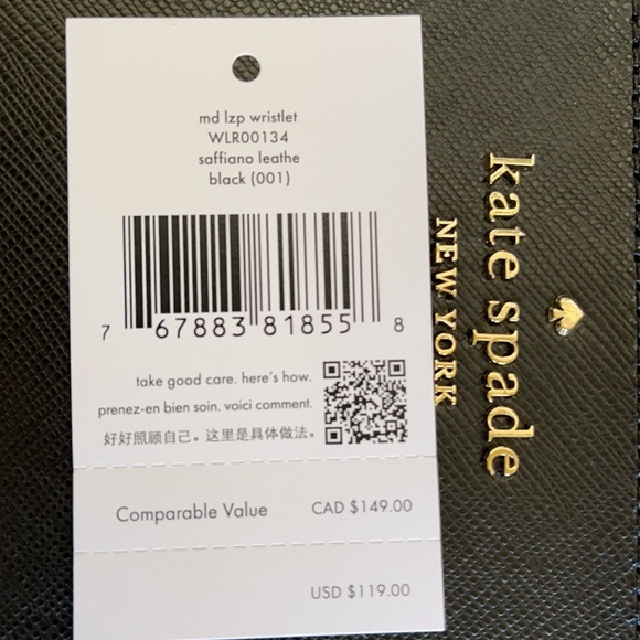 Kate Spade medium Lzip wristlet - Picture 5 of 16